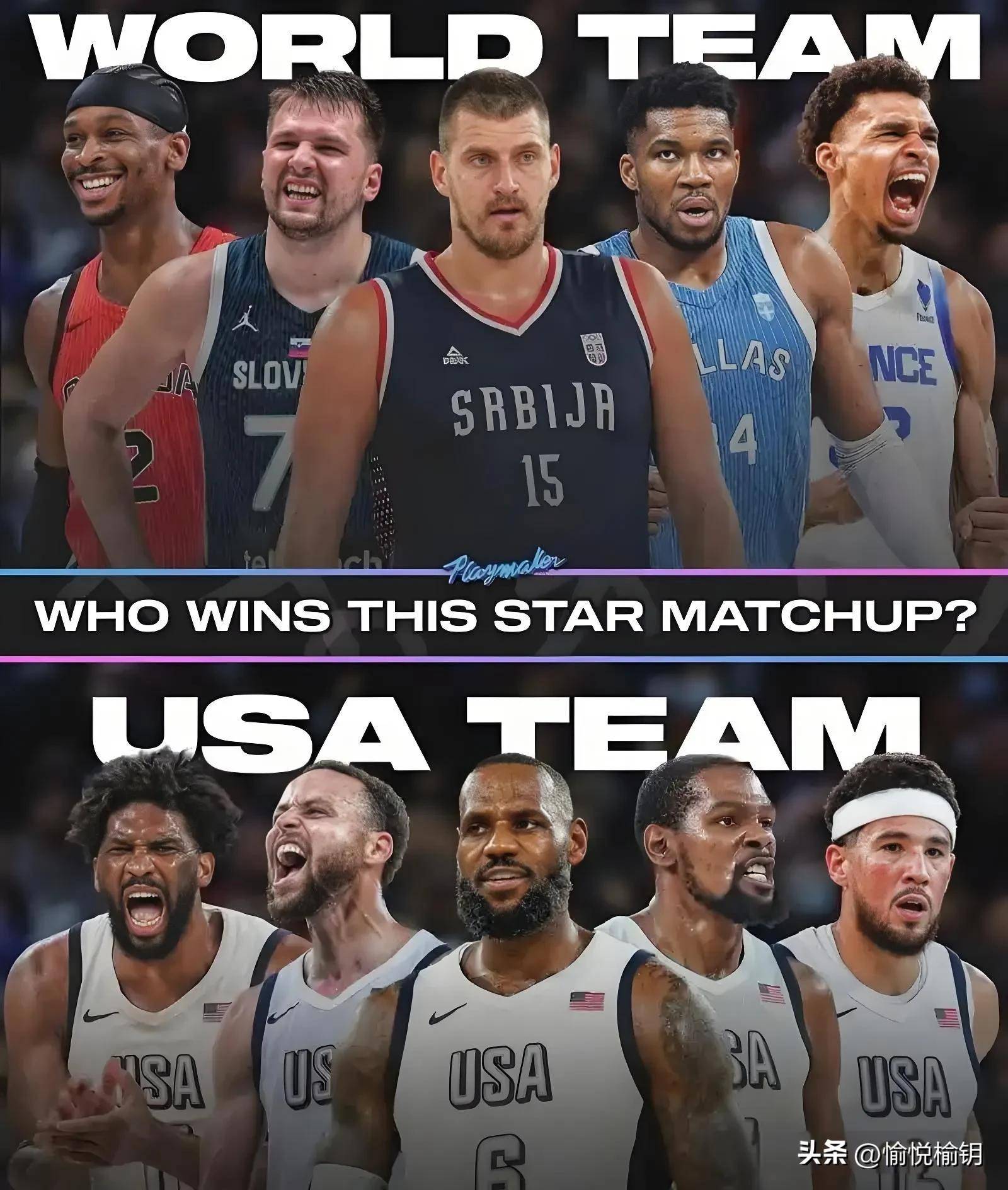 美国NBA季前赛开战，球星纷纷亮相