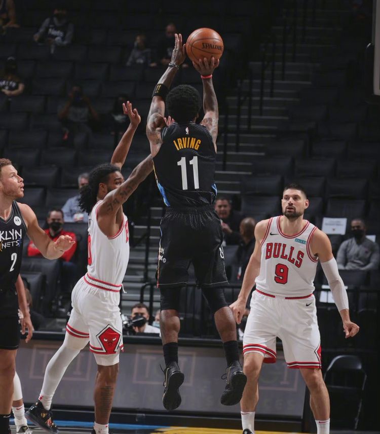 篮网胜公牛，取得四连胜