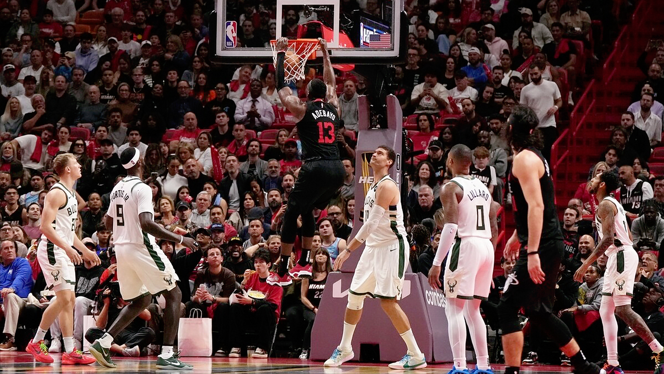 雄鹿再胜热火，总比分扳平的简单介绍